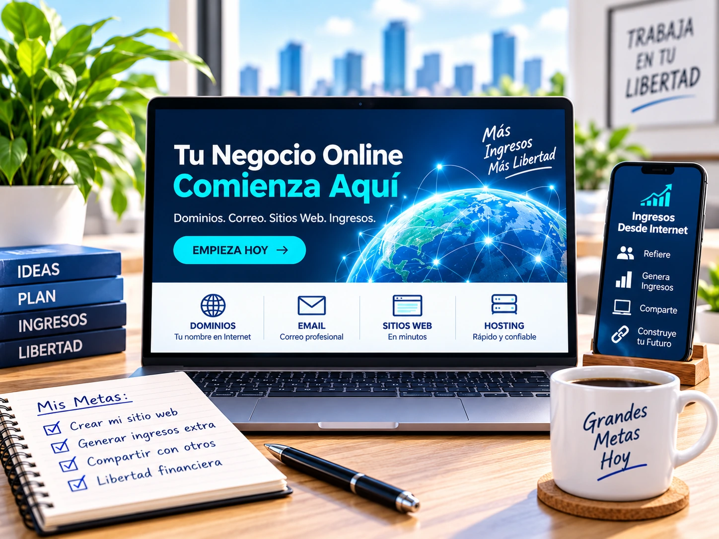 Visual example of GDI affiliate services, digital tools and marketing materials
